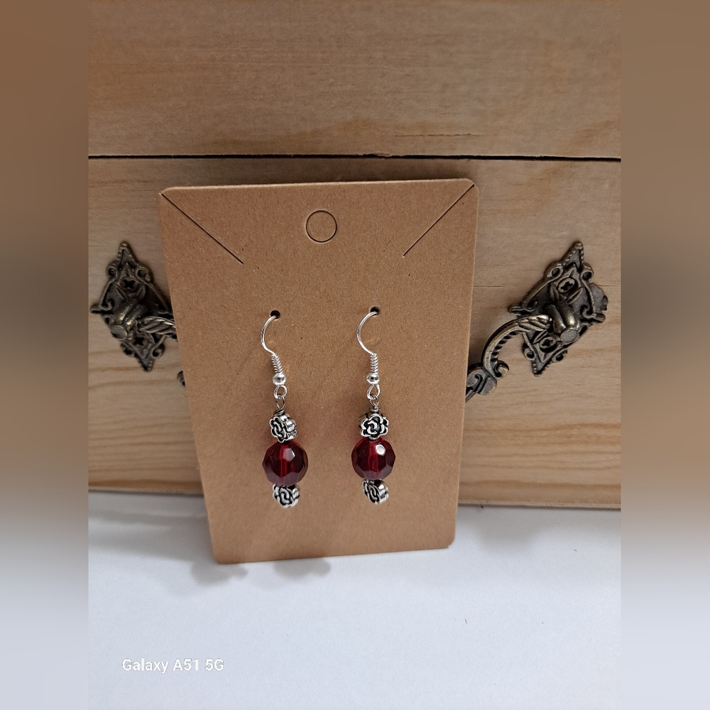 Halloween Vampire "blood" Earrings